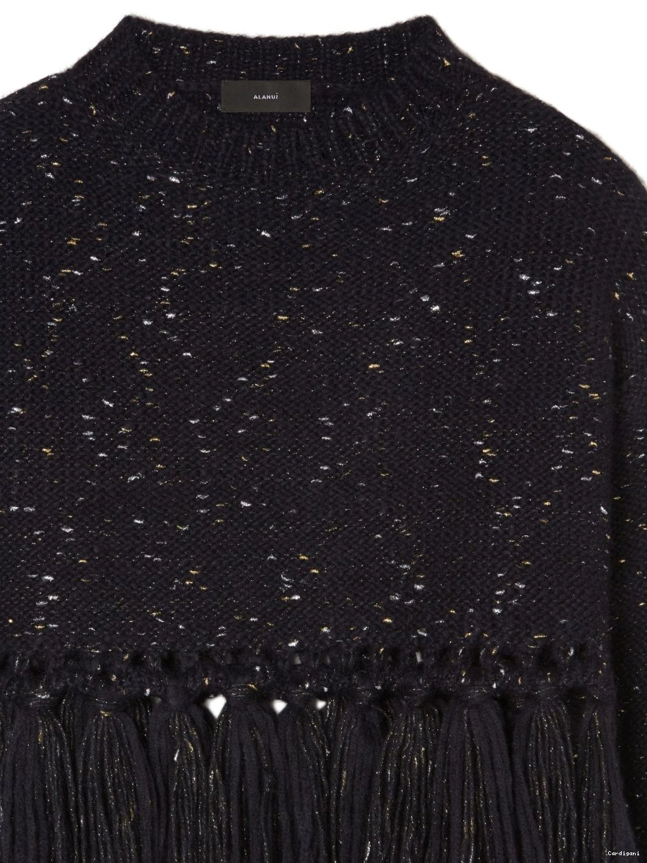 Cheap tasselled Astral speckle-knit Alanui Women The jumper 0820